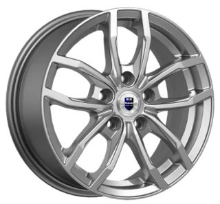 Диск литой КиК Фрост 15x6.5J/5x114.3 D67.1 ET42 дарк платинум