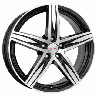 Диск литой КиК Андорра (КС454) 16x6.5J/5x108 D67.1 ET45 алмаз черный