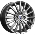 Диск литой КиК Акцент (KC641-00) 14x5.5J/4x98 D58.6 ET40 ДАРК ПЛАТИНУМ