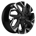 Диск литой Khomen Wheels KHW1402 (Vaz/Datsun) 14x5.5J/4x98 D58.5 ET35 Black-FP для DATSUN On-Do