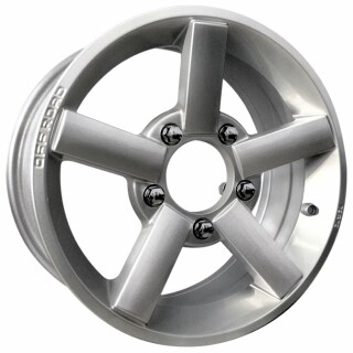 Диск литой КиК Титан-Тех сильвер 16x6.5J/5x139.7 D98.5 ET40