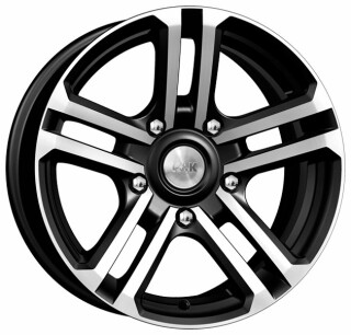 Диск литой КиК Палладика 16x7.0J/5x139.7 D98 ET5 алмаз_черный