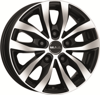 Диск литой MAK Load 5 17x7.0J/5x160 D65.1 ET55 Ice Black