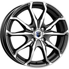 Диск литой КиК Brent (KC733) 16x6.0J/4x114.3 D66.1 ET40 алмаз черный