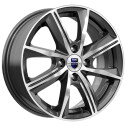 Диск литой КиК Арнар-оригинал (КС890) 15x6.0J/4x100 D60.1 ET50 дарк платинум