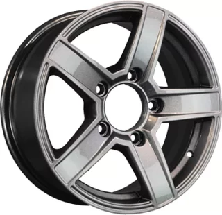 Диск литой Khomen Wheels KHW1614 (Niva 4x4) 16x6.5J/5x139.7 D98.5 ET40 Gray