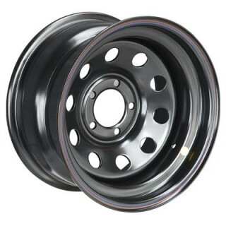 Диск штамп. Off-Road Wheels Jeep 15x8.0J/5x114.3 D84 ET-19 Черный