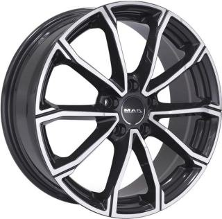Диск литой MAK DaVinci 18x8.0J/5x112 D57.1 ET40 Black mirror