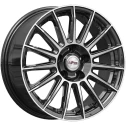 Диск литой iFree Азур 16x6.5J/5x108 D63.35 ET46 блэк джек для FORD Galaxy