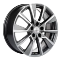 Диск литой Khomen Wheels KHW1802 (Jolion) 18x7.0J/5x114.3 D66.5 ET37 Gray-FP