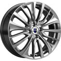 Диск литой КиК Flanker 17x6.5J/5x114.3 D54.1 ET50 дарк платинум