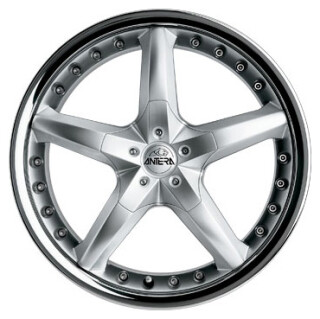Диск литой ANTERA Type 349 20x11.0J/5x112 D75.1 ET32 Silver Lip Polished