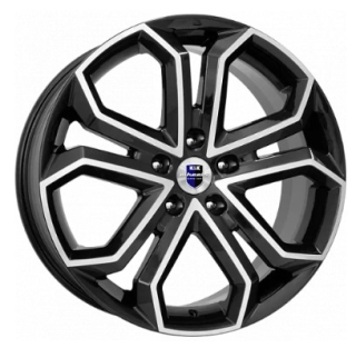 Диск литой КиК Пандора 19x8.5J/5x114.3 D60.1 ET35 алмаз чёрный