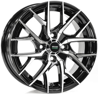 Диск литой Megami MGM-12 14x5.5J/4x98 D58.6 ET35 BKF