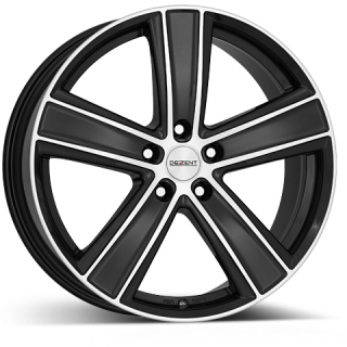 Диск литой DEZENT TH 18x8.0J/5x112 D70.1 ET30 dark BFP