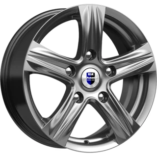 Диск литой КиК Легион 16x6.5J/5x114,3 D67.1 ET45 дарк платинум