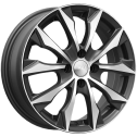 Диск литой СКАД Нагоя 16x6.0J/4x100 D60.1 ET50 алмаз_бархат_новый
