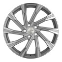 Диск литой Khomen Wheels 1901 19x7.5J/5x114.3 D67.1 ET45 Brilliant Silver-FP