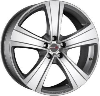 Диск литой MAK Fuoco 5 18x9.0J/5x127 D71.6 ET35 Hyper Silver
