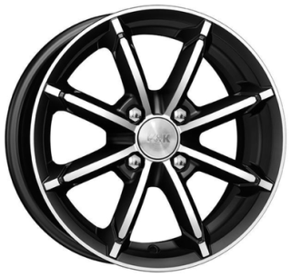 Диск литой КиК Sportline 14x6.0J/4x100 D67.1 ET30 Almaz_black