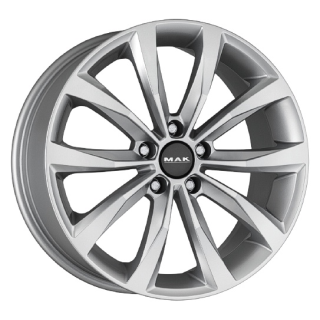 Диск литой MAK Wolf 19x8.0J/5x114.3 D76.1 ET50 Silver
