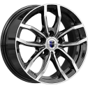 Диск литой КиК Фрост 15x6.5J/5x114.3 D66.1 ET43 алмаз чёрный