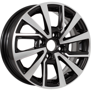 Диск литой KDW KD1430 14x5.5J/4x100 D54.1 ET40 Matt_Black_Painted