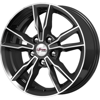 Диск литой iFree Икигай 16x6.5J/5x108 D67.1 ET35 блэк джек