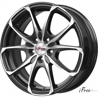 Диск литой iFree Такеши 16x6.0J/4x100 D60.1 ET45 блэк джек