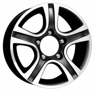 Диск литой КиК Талисман Мега 16x7.0J/5x139.7 D110.1 ET35 алмаз черный