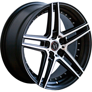 Диск литой HARP Y-22 20x10.0J/5x112 D72.6 ET40 Satin-Black__Machined-Face