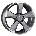 Диск литой MAK Raptor 5 20x8.5J/5x112 D76.1 ET45 Graphite Mirror Face