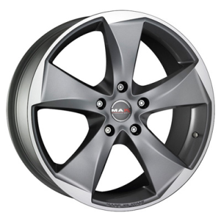 Диск литой MAK Raptor 5 20x8.5J/5x112 D76.1 ET45 Graphite Mirror Face