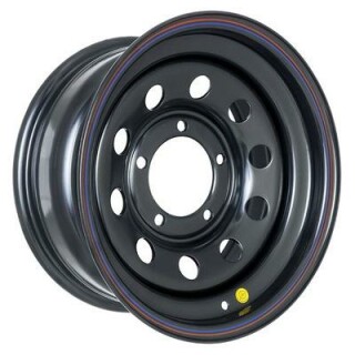 Диск штамп. Off-Road Wheels УАЗ 15x7.0J/5x139.7 D110 ET10 Черный