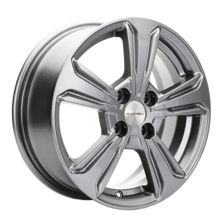 Диск литой Khomen Wheels KHW1502 15x6.0J/4x100 D60.1 ET50 Gray