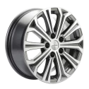 Диск литой Khomen Wheels KHW1610 (Civic) 16x6.5J/5x114.3 D64.1 ET45 Gray-FP