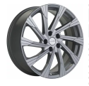 Диск литой Khomen Wheels 1901 19x7.5J/5x114.3 D60.1 ET40 Brilliant Silver