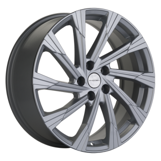 Диск литой Khomen Wheels 1901 19x7.5J/5x114.3 D60.1 ET40 Brilliant Silver