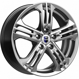 Диск литой КиК Trinity 15x6.0J/5x108 D63.3 ET50 дарк платинум
