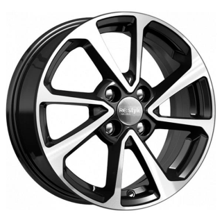 Диск литой КиК КС861 15x6.0J/4x100 D54.1 ET48 алмаз чёрный