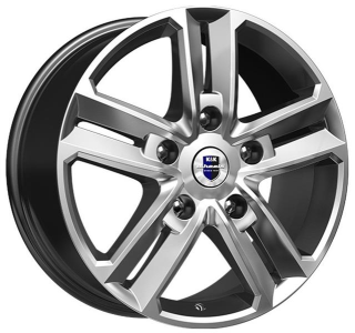 Диск литой КиК Backfire 18x8.0J/5x114.3 D66.1 ET50 дарк платинум