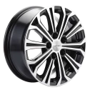 Диск литой Khomen Wheels KHW1610 (Optima) 16x6.5J/5x114.3 D67.1 ET41 Black-FP
