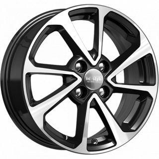 Диск литой КиК КС861 15x6.0J/4x100 D54.1 ET48 алмаз черный