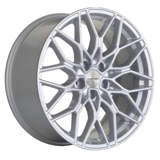 Диск литой Khomen Wheels KHW1902 (3/4/5/6 Front) 19x8.5J/5x112 D66.6 ET30 Brilliant Silver