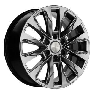 Диск литой Khomen Wheels 2010 20x8.0J/6x139.7 D95.1 ET60 Dark-chrome