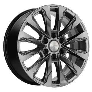 Диск литой Khomen Wheels KHW2010 (Pajero IV) 20x8.0J/6x139.7 D67.1 ET38 Gray