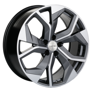 Диск литой Khomen Wheels KHW2006 20x8.5J/5x112 D66.6 ET20 Gray-FP