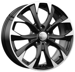 Диск литой КиК КС740 17x7.0J/5x112 D57.1 ET54 алмаз черный