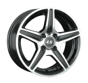 Диск литой LS Wheels LS345 16x7.0J/4x108 D65.1 ET27 BKF