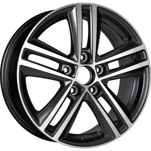Диск литой Replay VW44 17x7.5J/5x112 D57.1 ET47 BKF